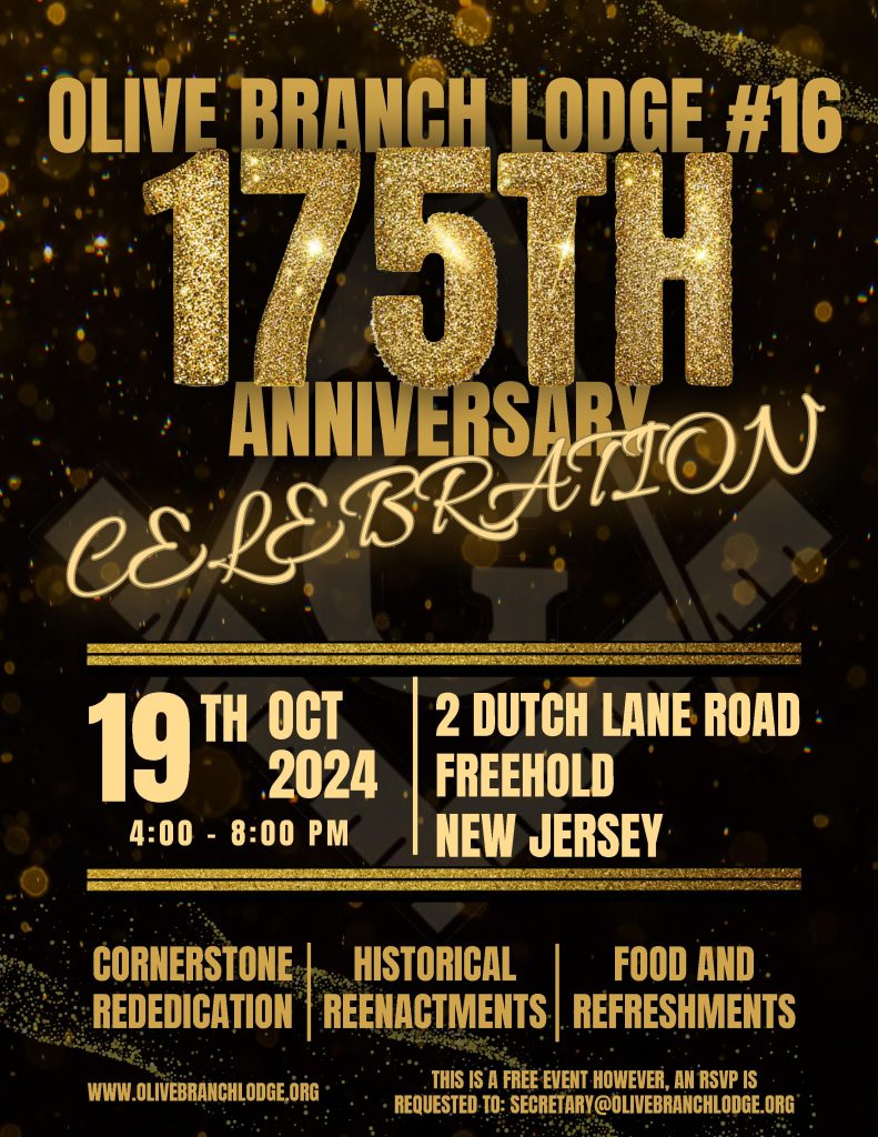 175th Anniversary Celebration @ OB16